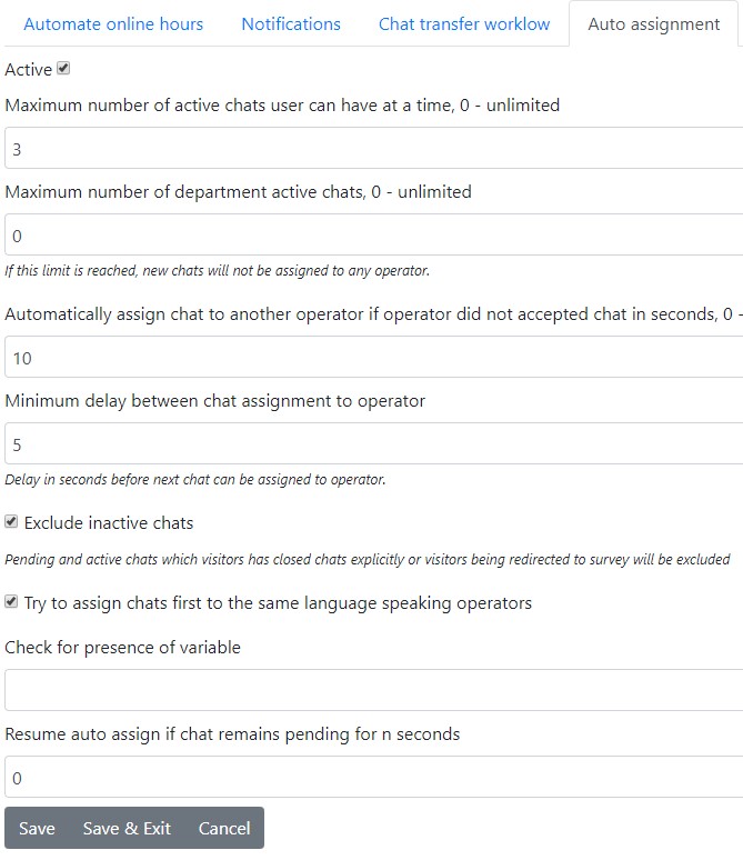 auto assignment maker